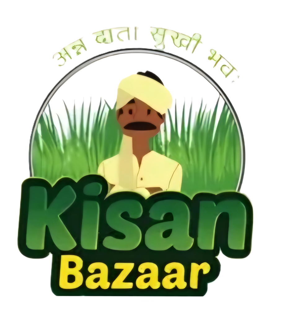 Kisan Bazaar Logo - Pure Organic Mangoes and Ghee from Gujarat villages .....
